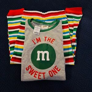 ❤️ NWT M&M'S Pajama set | 4T